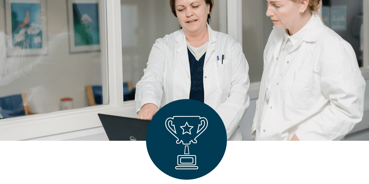 Icône Connect & Care – Garantir la qualité